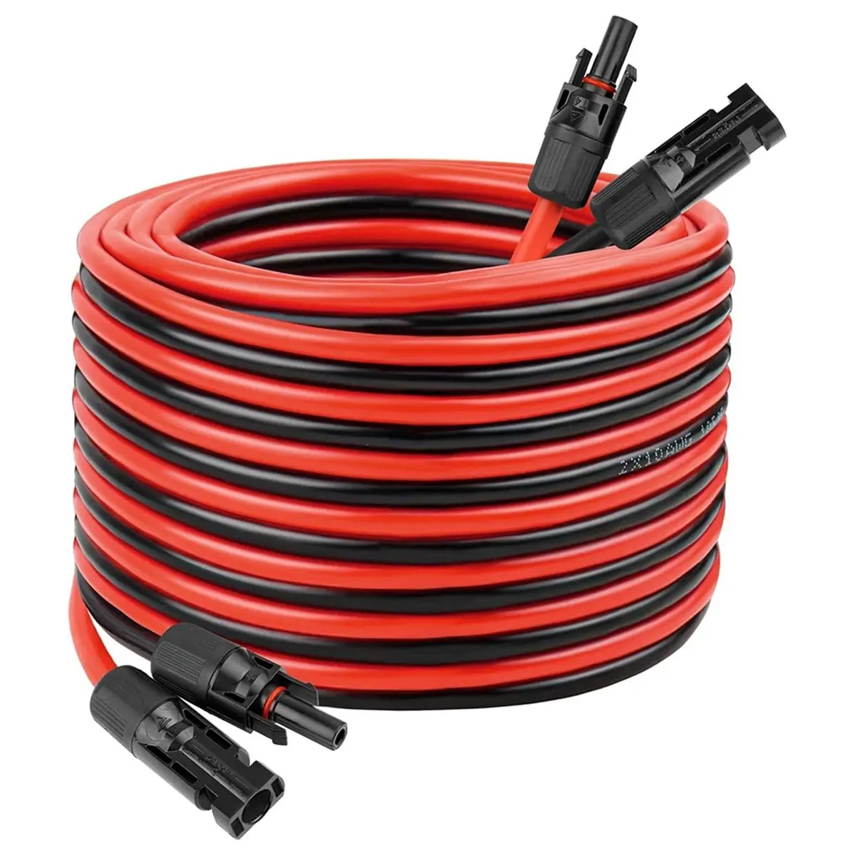 2.5mm² 5M Solar Extension Cable Kit - Waterproof Male/Female Connectors for RV, Marine, Home Solar Panels