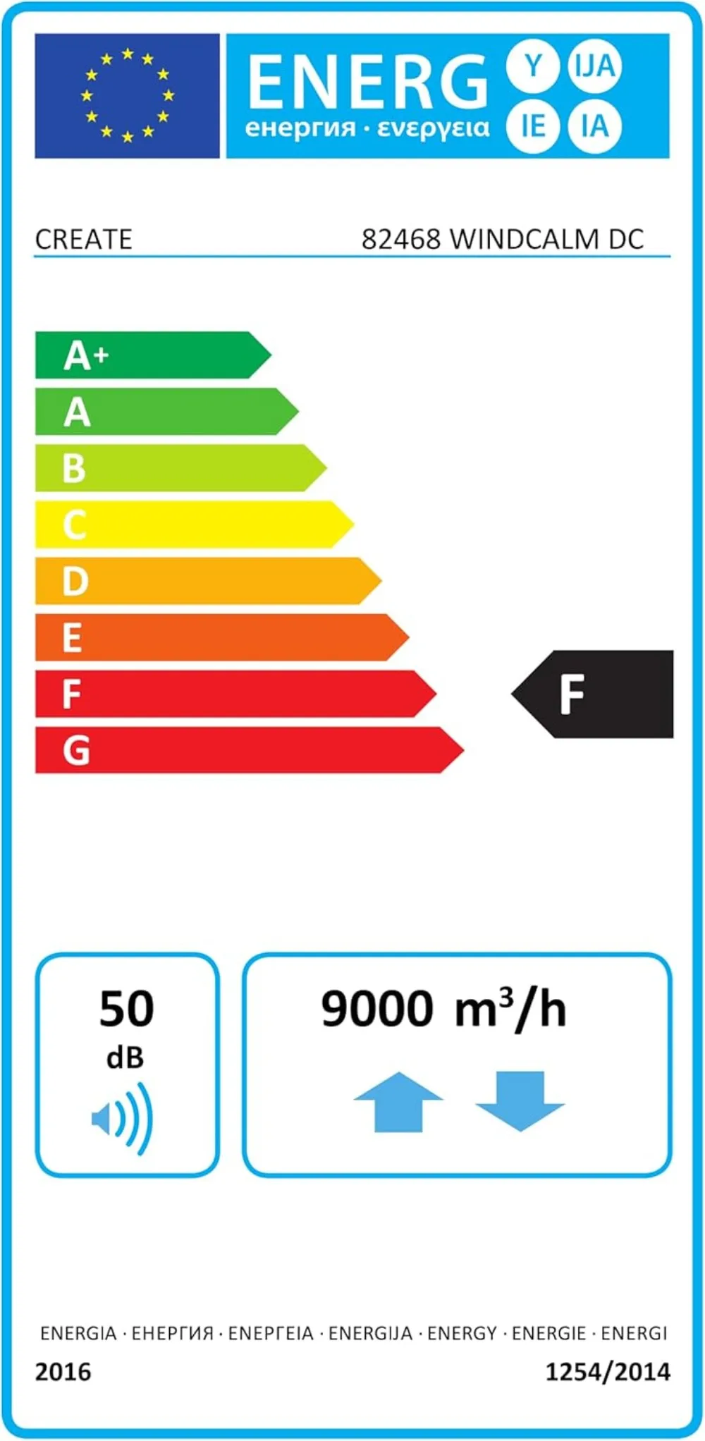 CREATE / WINDCALM/Ventilador de techo con luz nihquel aspas madera claro con Wifi y mando / 40W, Silencioso, Ø132 cm, ABS, 6 velo