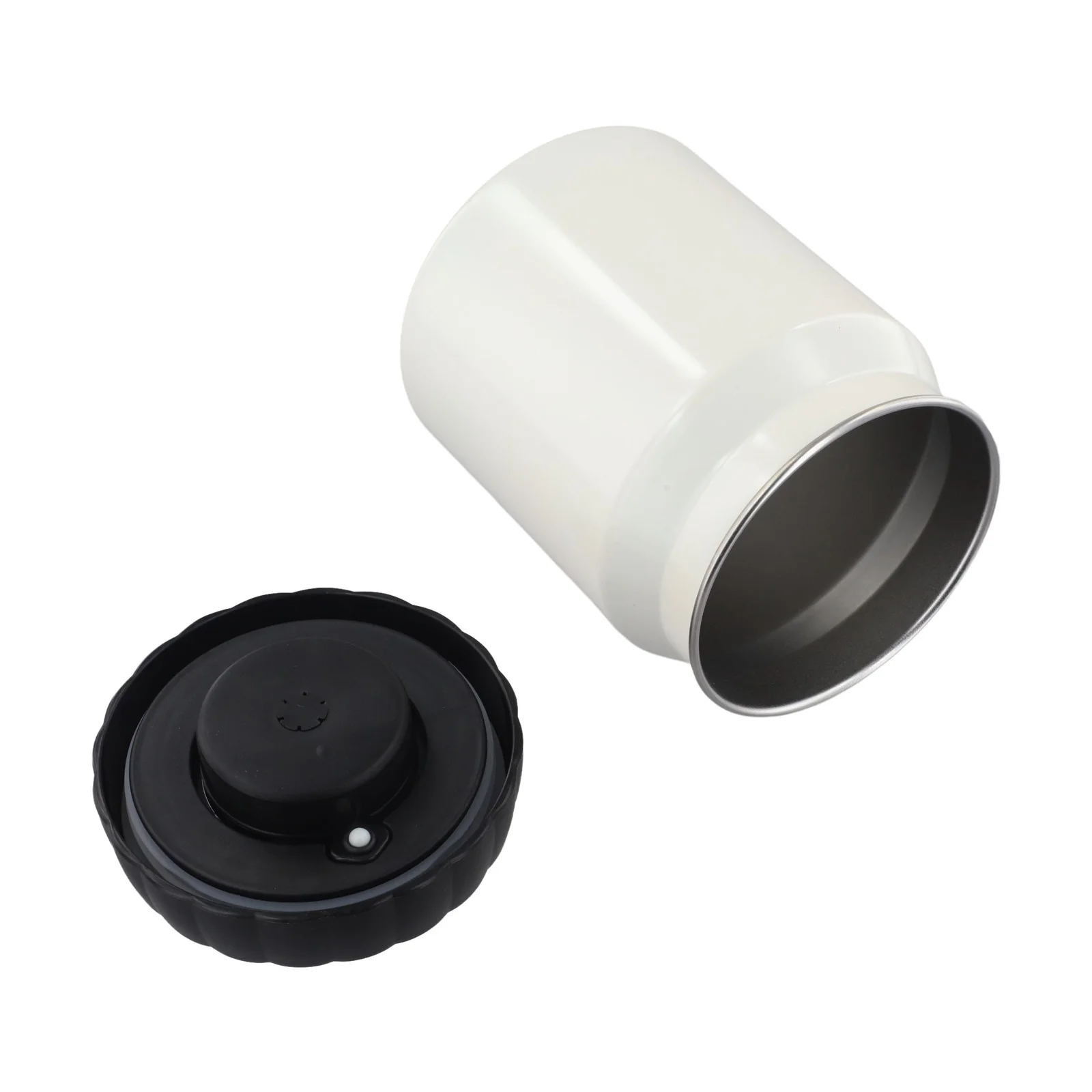

Coffee Canister Coffee Bean Container 330ml Vacuum Canister Battery-free Operation Food-grade 304 Stainless Steel