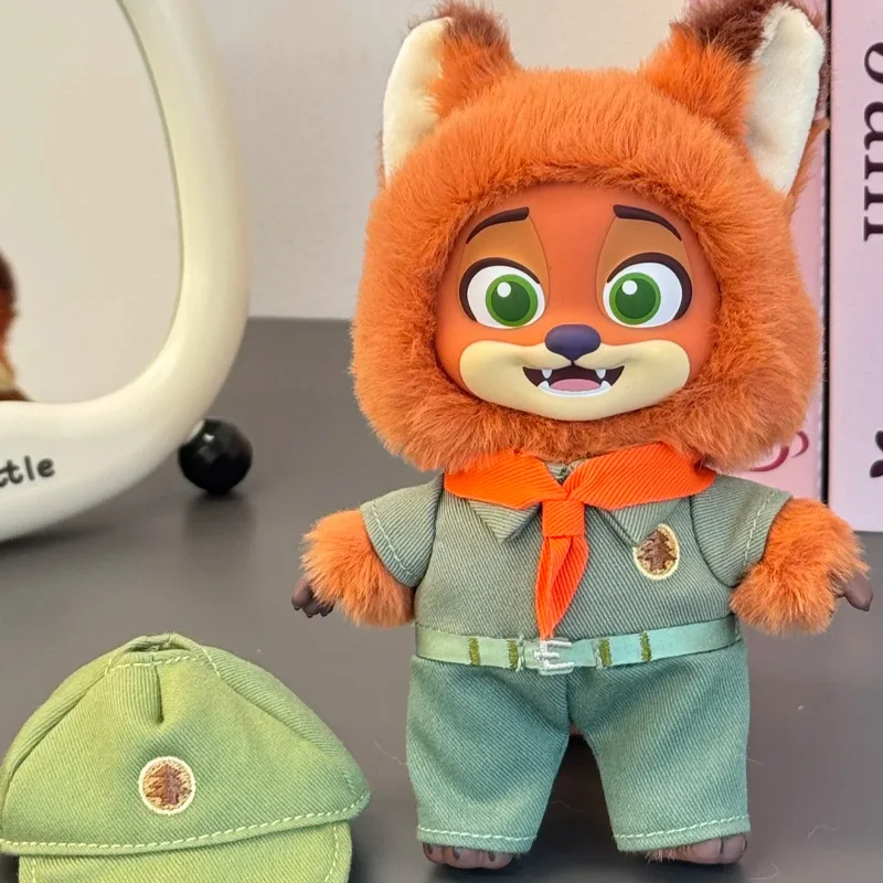 漫画「ズートピア」ニック＆ジュディの成長の旅シリーズ ビニール製ブラインドボックス バッグチャーム トレンド玩具 ミステリーボックスコレクション サプライズギフト