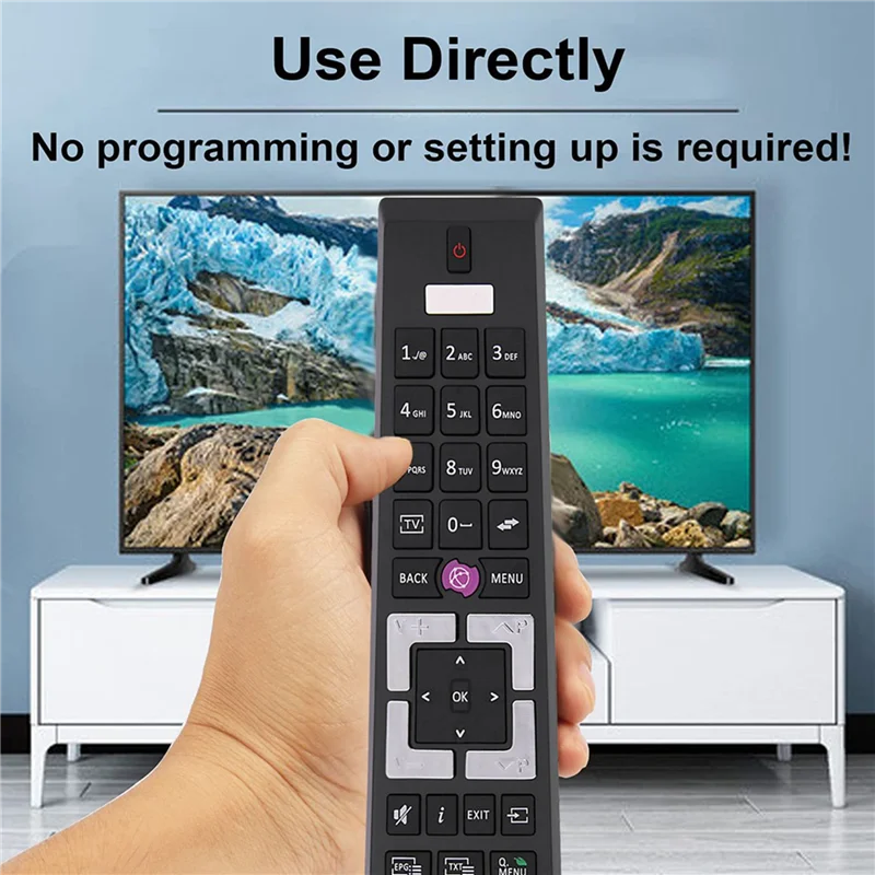 BNVN-2X استبدال جهاز التحكم عن بعد RCA4995 لتلفزيون TENSAI Telefunken/محدد Edenwood TV TE43404G37Z2P TE32287B35T