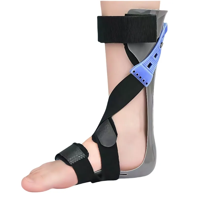 Adjustable Spandex & Nylon Night Splint Stabilizer with Hook Loop Closure for Plantar Fasciitis Sleeping Foot Boot Protection