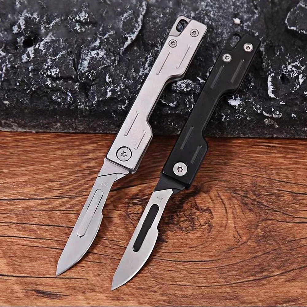 Performance Folding Machinery Cost Scalpel Medical Folding Knife EDC Outdoor Unpacking Pocket Knife