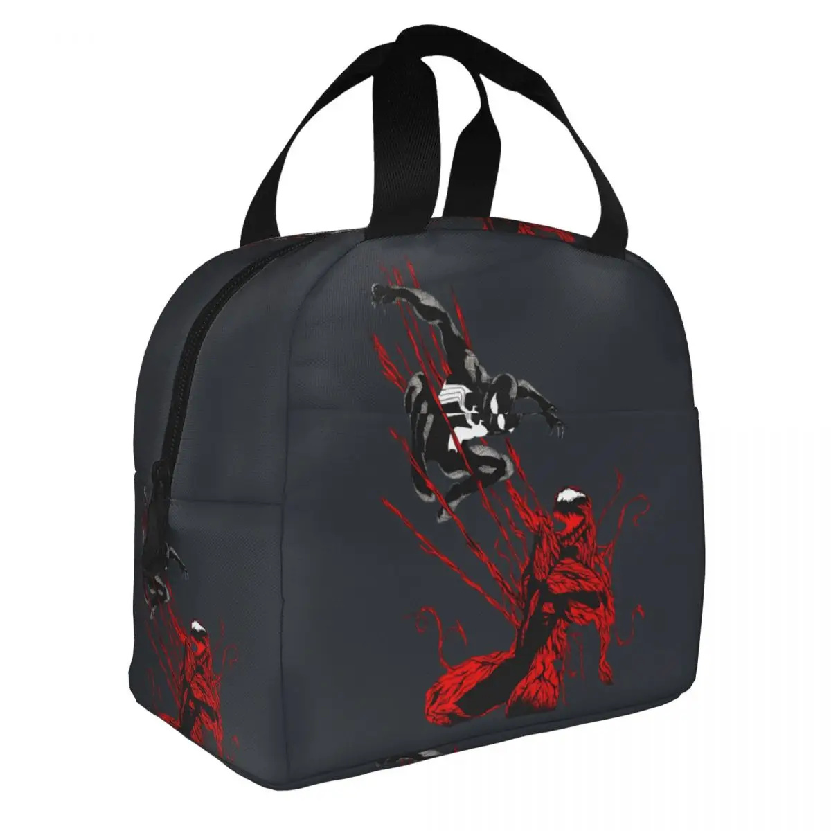 Carnage Bento Box Marvel Venom The Last Dance College Student Casual Travel Food Container Large Capacity