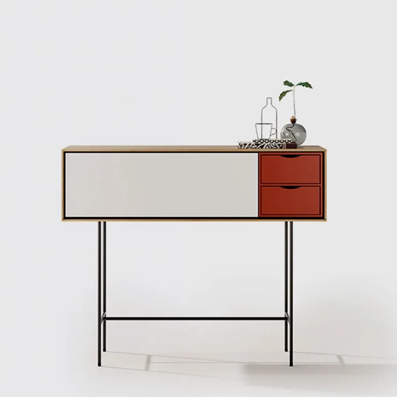 

Простой входной столик в скандинавском стиле. Входной столик. Простой современный входной столик для небольшой квартиры. Хранение итальянского хранения.