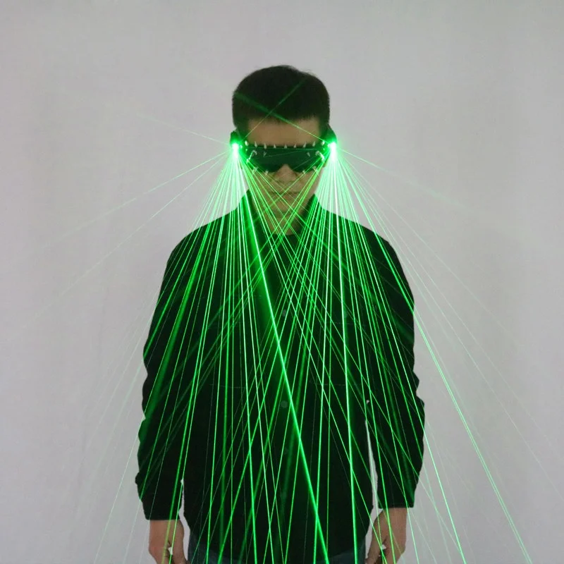 Laser Glasses DJ Beam Portable Eyeglasses Party Stage Light Dancer Show Luminous Costumes Performance Nightclub view 3