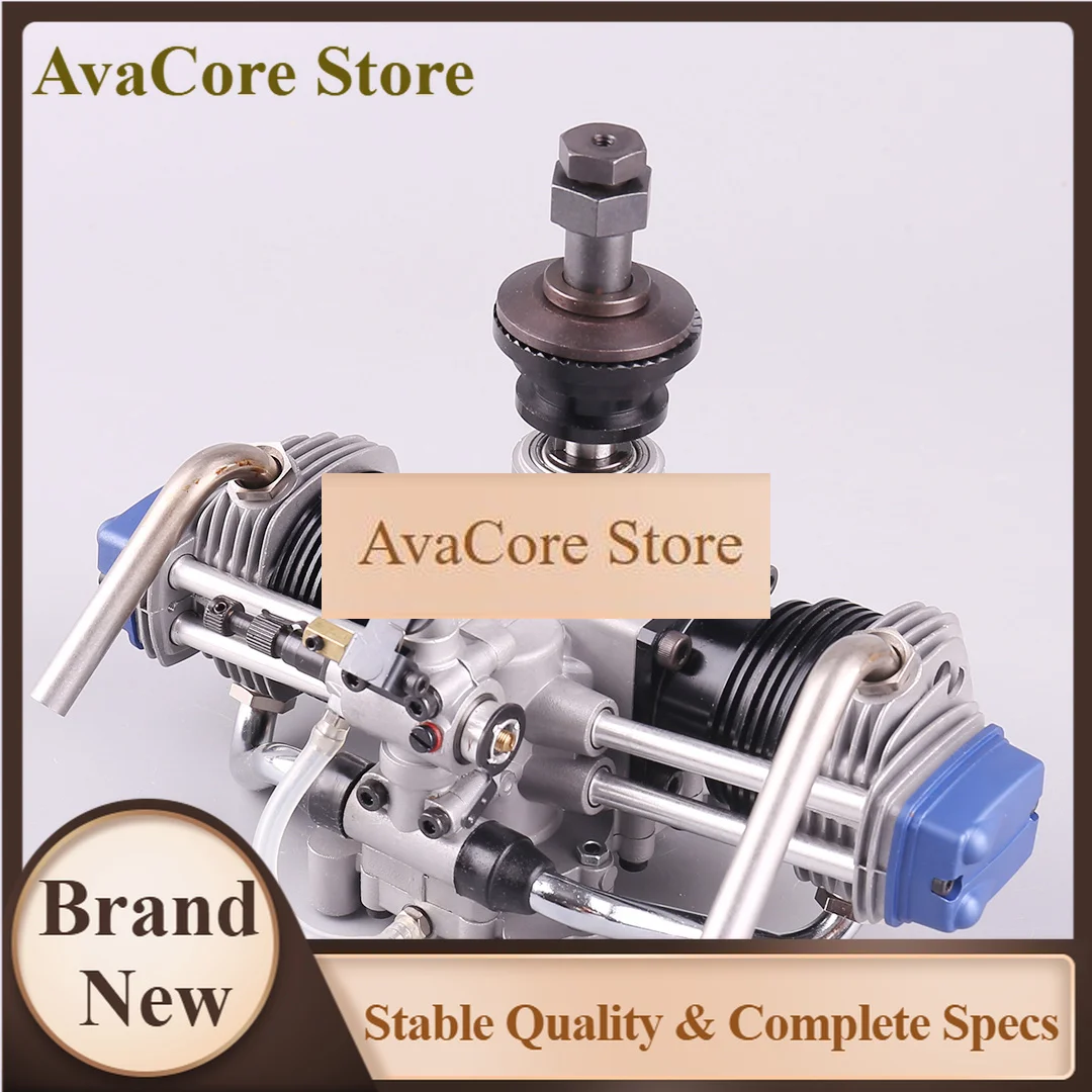 AvaCoreASP FT160AR Dual Cylinder Methanol Engine Four Stroke 20cm Model Oil Powered Fixed Wing Remote-Controlled