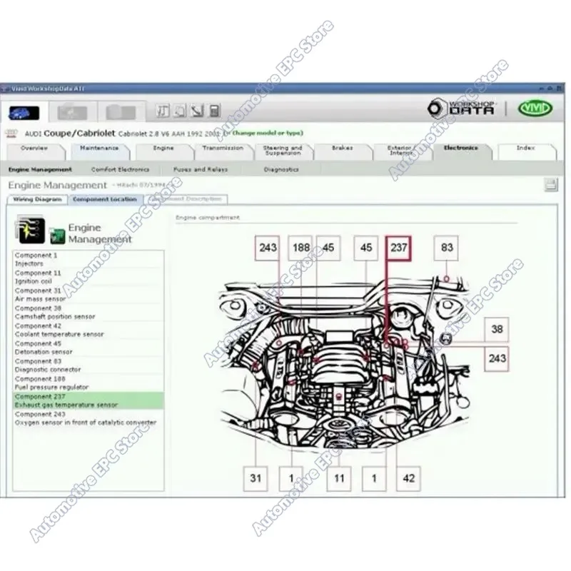2026 hot sell  Auto data 3.45+vivid workshop 10.2 Auto Repair Software  install video guide+ remote install help 2in1 software