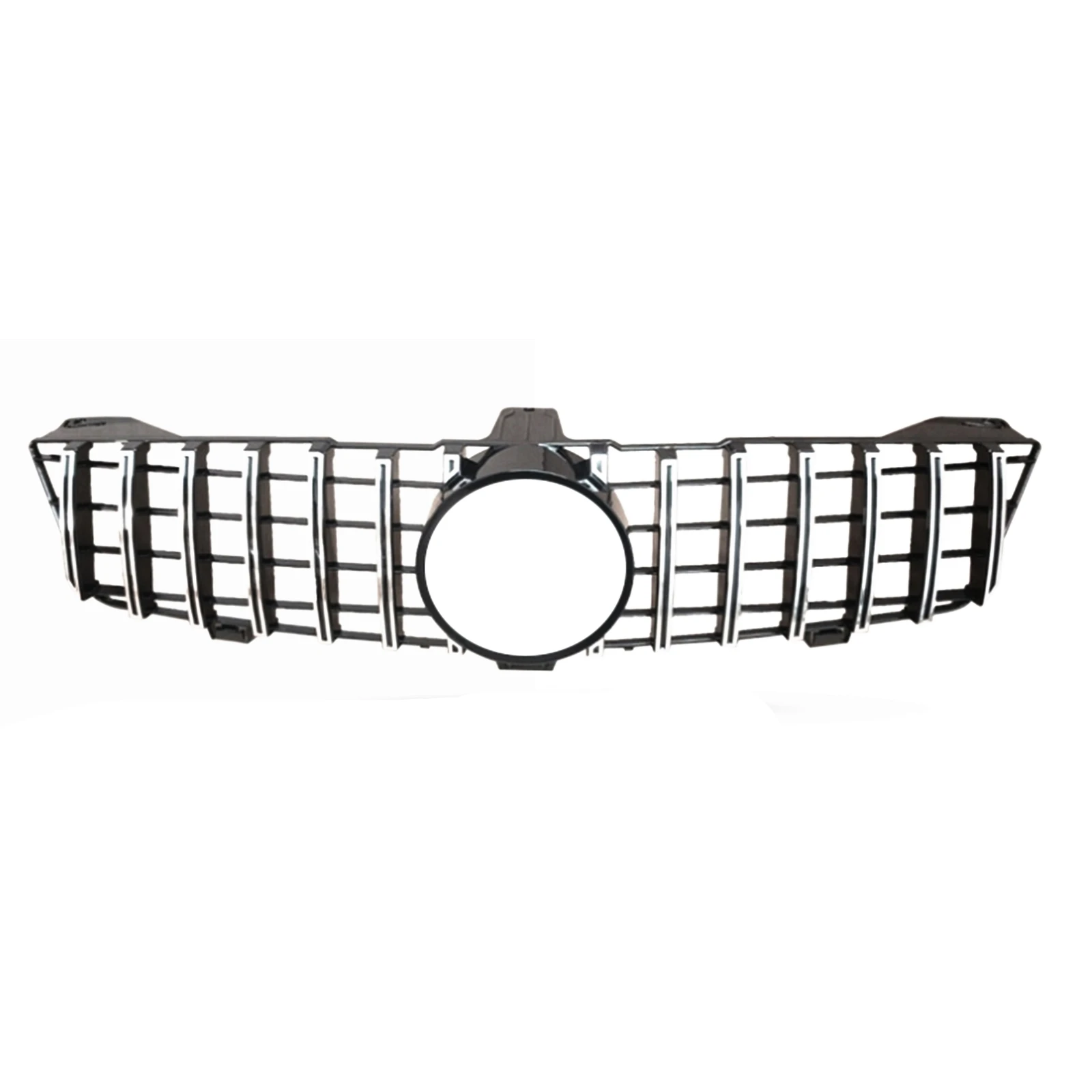 For Mercedes Benz CLS Class W219 CLS350 CLS500 CLS600 2009-2011 Front Grille Grill GT Style Black/Silver Upper Bumper Hood Mesh