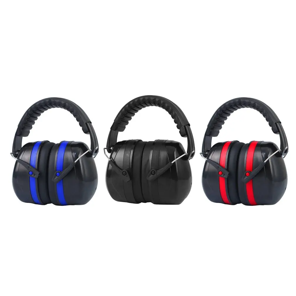 Anti-Noise Ear Protector, Ear Muff, Proteção Auditiva, Soundproof para Tiro Earmuffs, Fone de ouvido Ruído Redução, Segurança no Trabalho