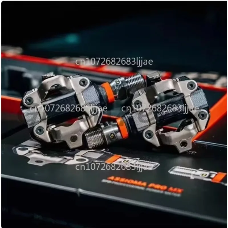 Dual-side power meter road pedals