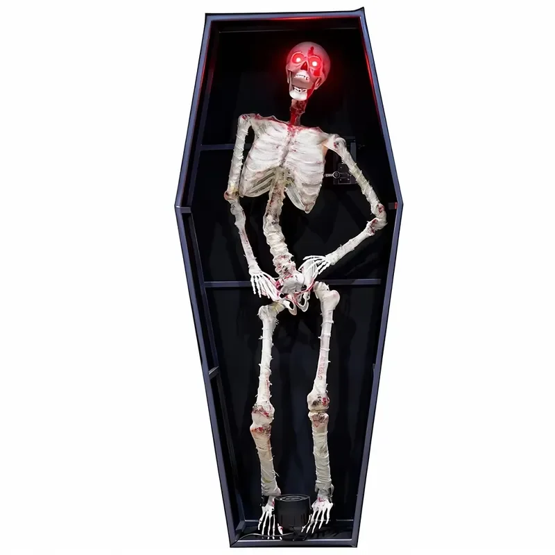 New Halloween Arrival Electric Ghost Waterproof Indoor Decorations Rechargeable Battery Durable Steel Plastic for Haunted
