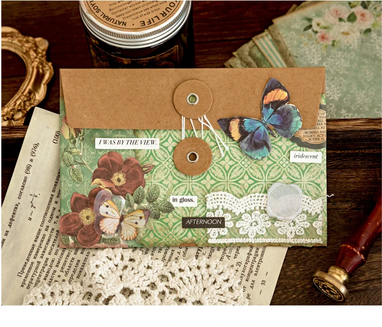 30 Teile/paket Sanfte Wind Serie Scrapbooking Dekorative Papier Material Perfekt für Collage Journaling Handwerk Diy Liefert – Detail 12