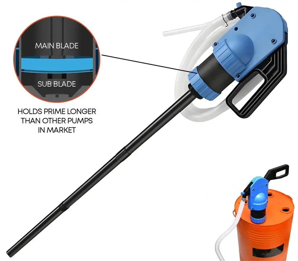 

Liquid Oil Transfer Pump Water Pump Powered Electric Outdoor Car Vehicle Fuel Gas Transfer Suction Pumps Liquid Transfer Oil