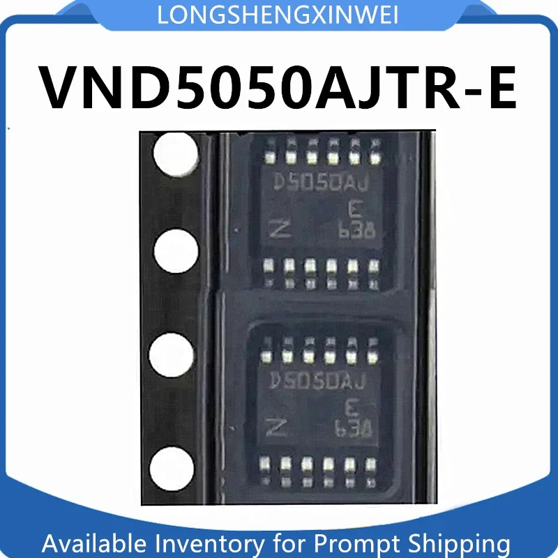 1PCS VND5050AJTR-E VND5050AJ D5050AJ HSSOP12 New