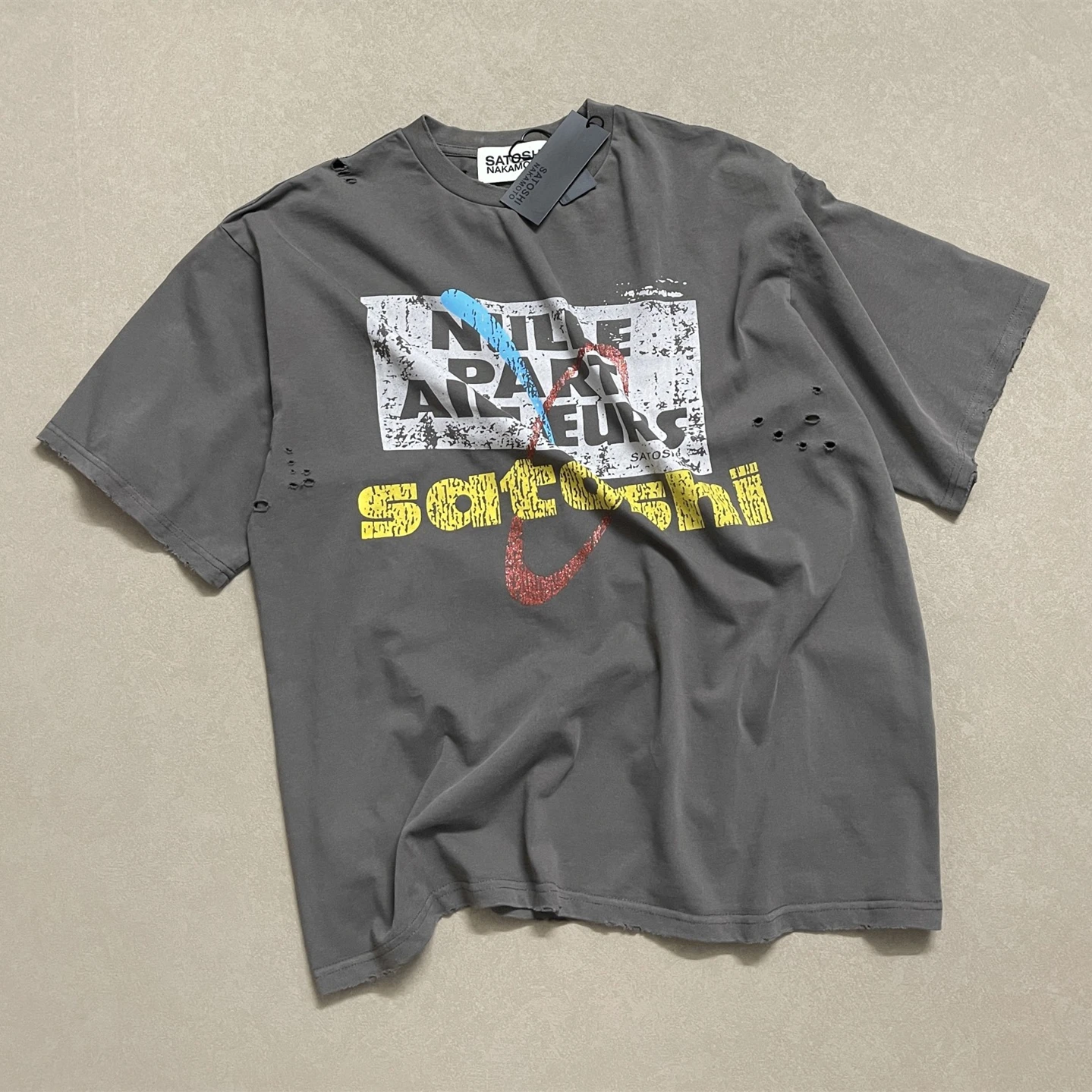 Hole Satoshi Nakamoto Vintage Everywhere Nowhere T Shirt Men Women Best Quality Tee Tops T-Shirt