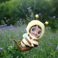 In stock outfit for doll blythe qbaby little fish body big head DianDian Blythe outfit blythe honeybee outfit