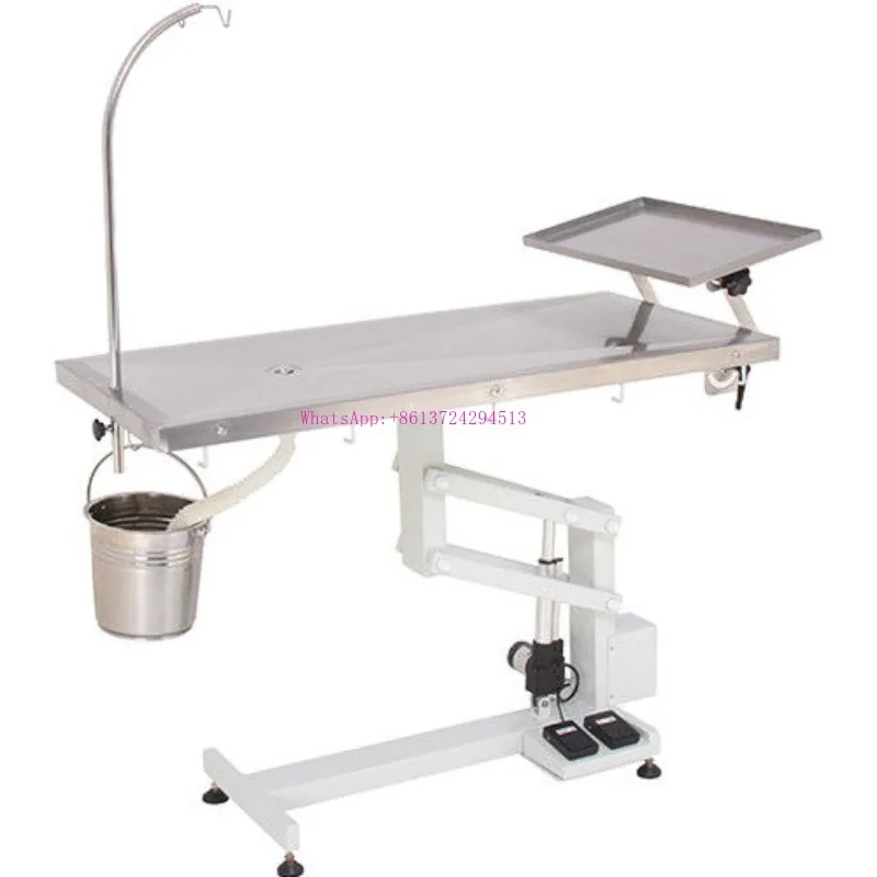 

Hot Sale Animal Exam Bed Veterinary Operating Table Optional With Infusion Pole and Heating Panel