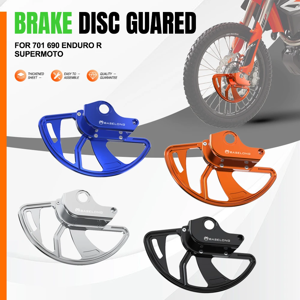 

For Husqvarna 690 701 Enduro R 2016-2025 GasGas 700 ES 2022-2024 700ES Motorcycle Front Disc Rotor Caliper Guard Protection