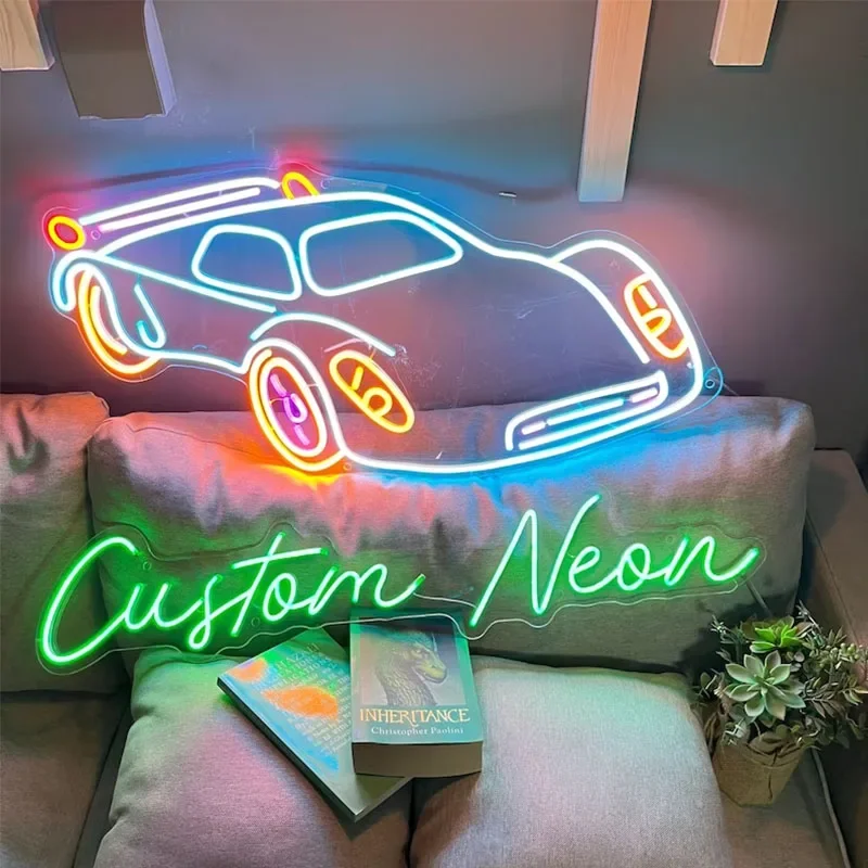 Custom Can Private Neon Signs Indoor Outdoor Neon For Wedding Decorations Business Logo Bar Light Signs DIY Japanese Anime