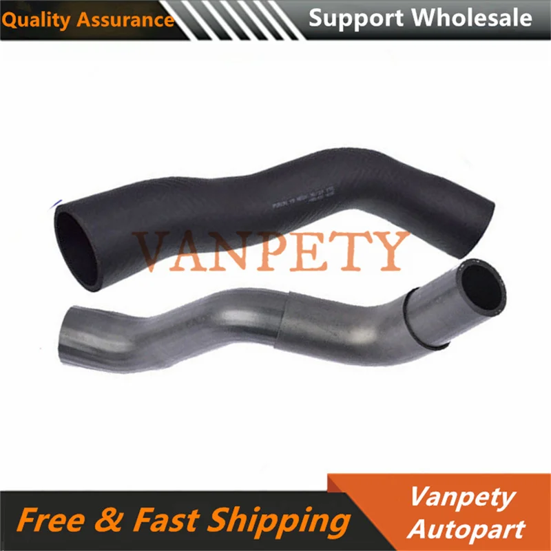 2X Intercooler Air Intake & Outlet Hose Pipe For Mitsubishi Triton MN 2.5L Turbo 1505A377 + 1505A850 1505A088