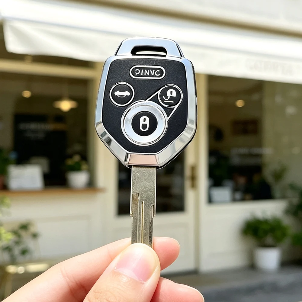 TPU Car Key Case Cover for Subaru Tribeca Forester WRX XV Outback Legacy Impreza Crosstrek Shell Fob Holder 4 Buttons
