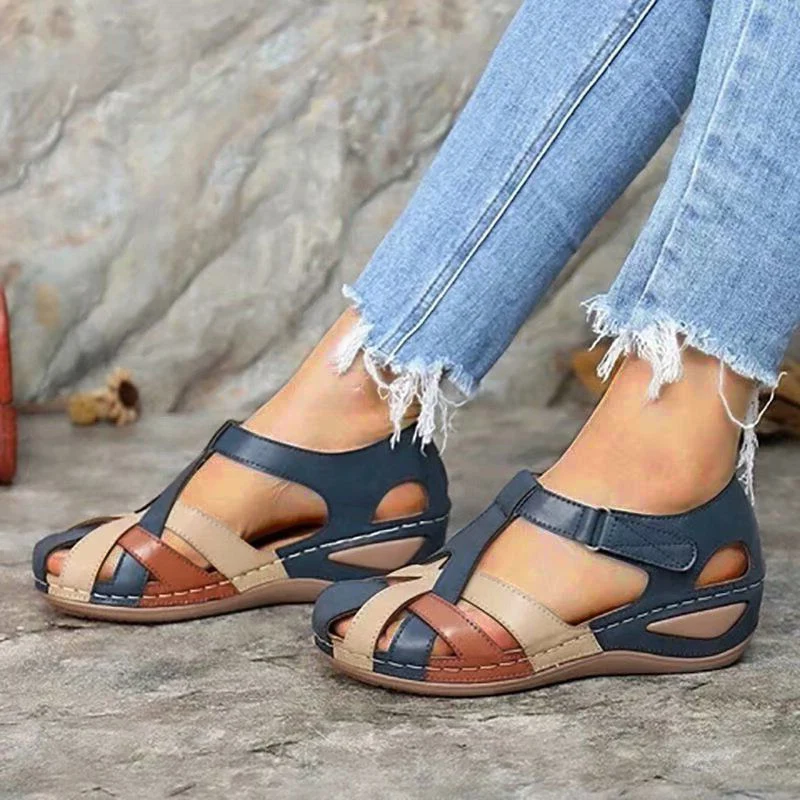 Summer Sandals Shoes Women Open Toe Shoes Woman Soft Walking Shoes Wedge Women\'s Sandals Outdoor Footwear Women Sandal Female