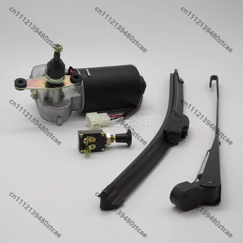 12V 24V Universal Wiper Motor Single Arm Tractor Forklift Farm Vehicle Modification