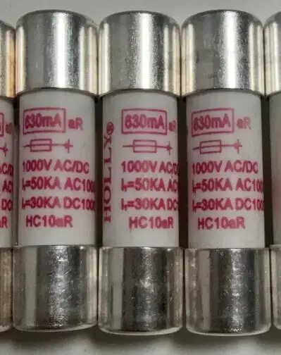 5PCS/LOTS FUSES HC10aR 10*38 30A 25A 32A 11A 8A 6A 5A 4A 3A 2A 1A 630mA 500mA 440mA 20A 15A 12A 10A 1000V 690V