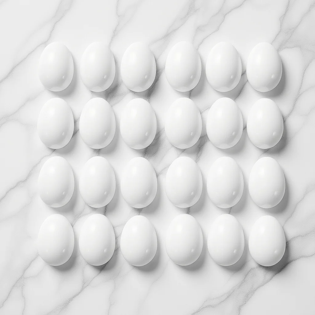 

30Pcs Parrot Fake Egg Realistic Solid Plastic Artificial Bird Egg for Breeding Cycle Management Nest Replacement Hatching Aid