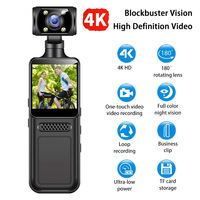 NEW WIth Wifi Hotspot Mini Camera 4K Portable Digital Video Recorder Body Camera Night Vision DVR Miniature Camcorder 2025
