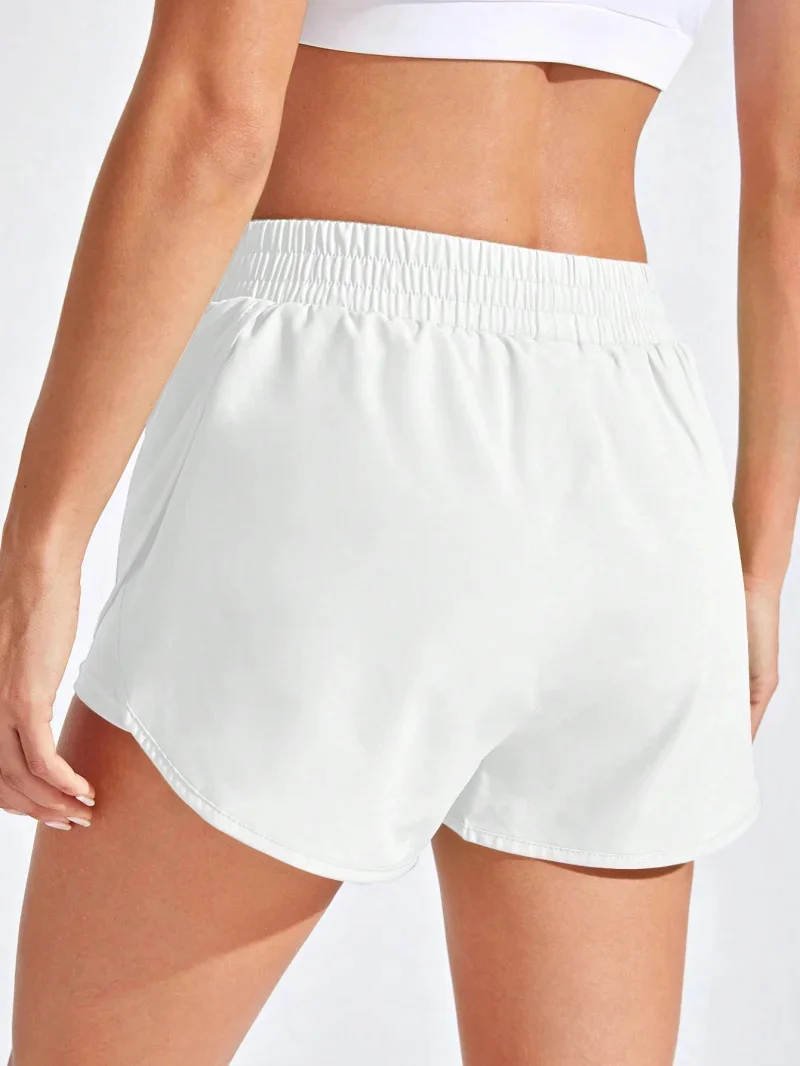Yoga Shorts Women Fitness Elastic Running Workout Short Leggings For Ladies Gym Sport Shorts Fitness Sportwear image 5