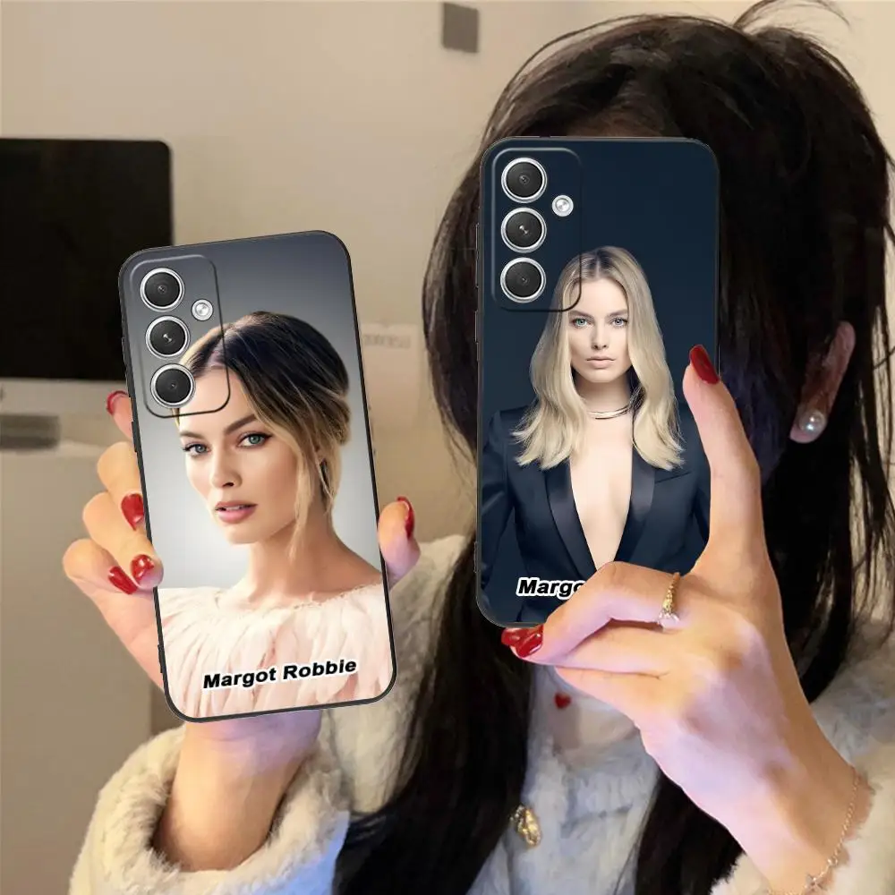 

Чехол для мобильного телефона Margot Robbie для Samsung Galaxy S25 S24 S23 S22 S21 S20 Note20 Plus FE, ультрацветный чехол с принтом для смартфона