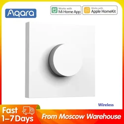 Aqara H1 Smart Dimmer Wireless Rotary Switch Zigbee3.0 Remote Control for Smart Home Bulb Light Curtain Work with APP Homekit