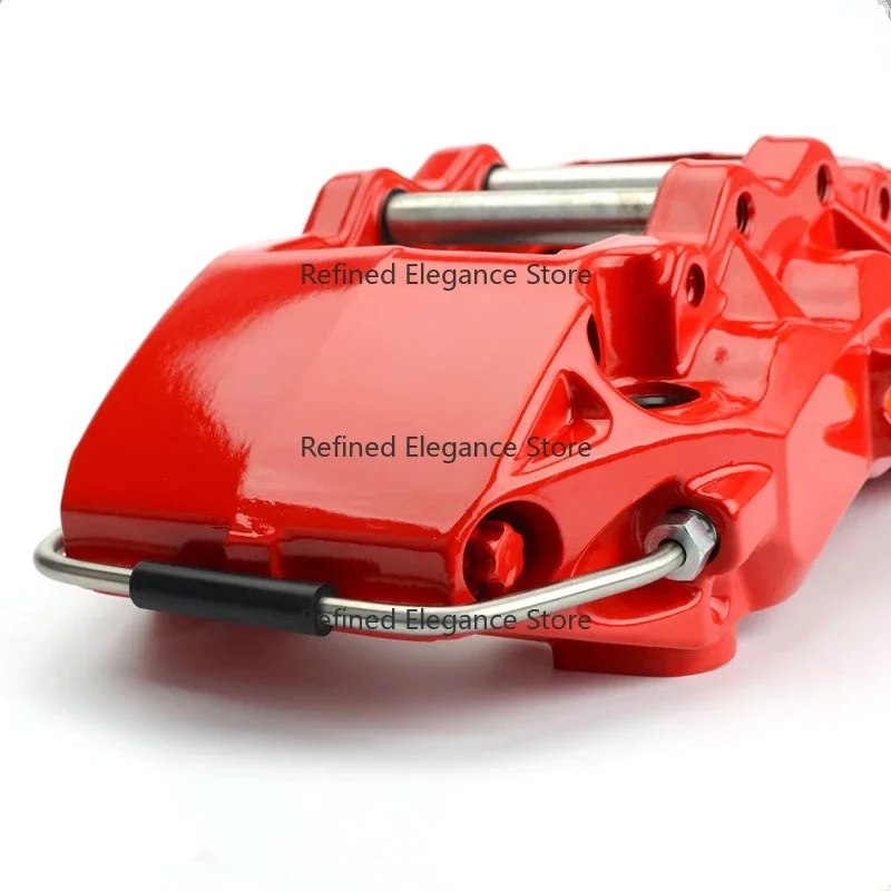 

Тормозной комплект с логотипом для Nissan 300ZX 350Z 2009-2019, 6-поршневой суппорт, ротор 355x32 мм, 18-дюймовое колесо, переднее обновление