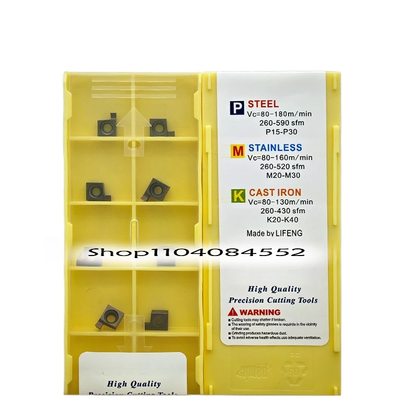 Sisipan Karbida Slot Dalam 7GR050 7GR060 7GR070 7GR080 7GR100 7GR150 7GR200 LF6018