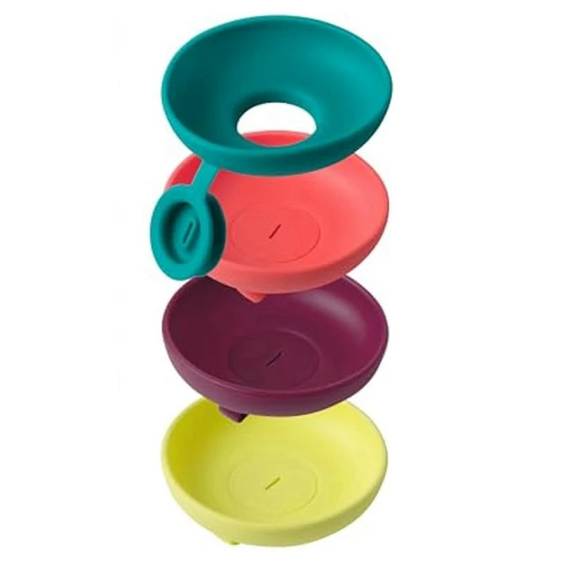 

Popsicle Holders For Kids-Catches Drips Before They Drop-Freeze Popsicle And Ice Cream Holder For Summer Days 4Pcs