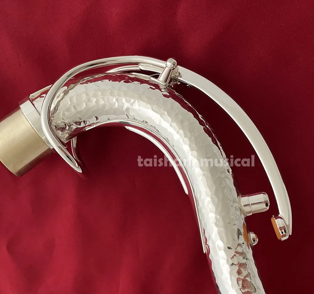 Performance Handmade SBA style HAND hammered Tenor saxophone Neck 28.20mm Silver plated