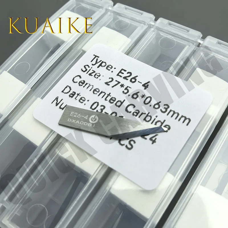 10 قطعة IECHO E26-4 E26-4C كربيد التنغستن تهتز شفرة قطع القاطع آلة الحفر اكسسوارات تتأرجح سكين