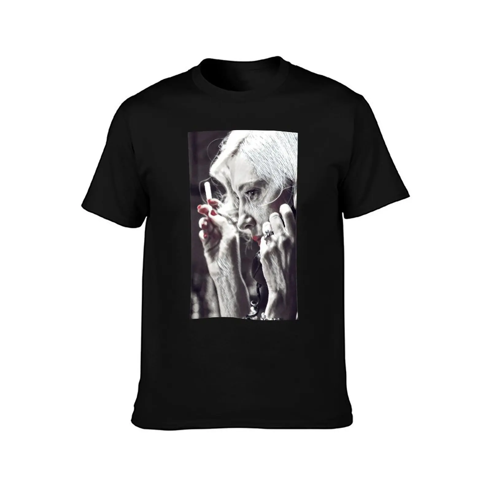 Carol T-Shirt, Summer Casual Cotton Tee, Oversized Streetwear Tops, Vintage Graphic Print, Loose Fit Short Sleeve, 100% Cotton
