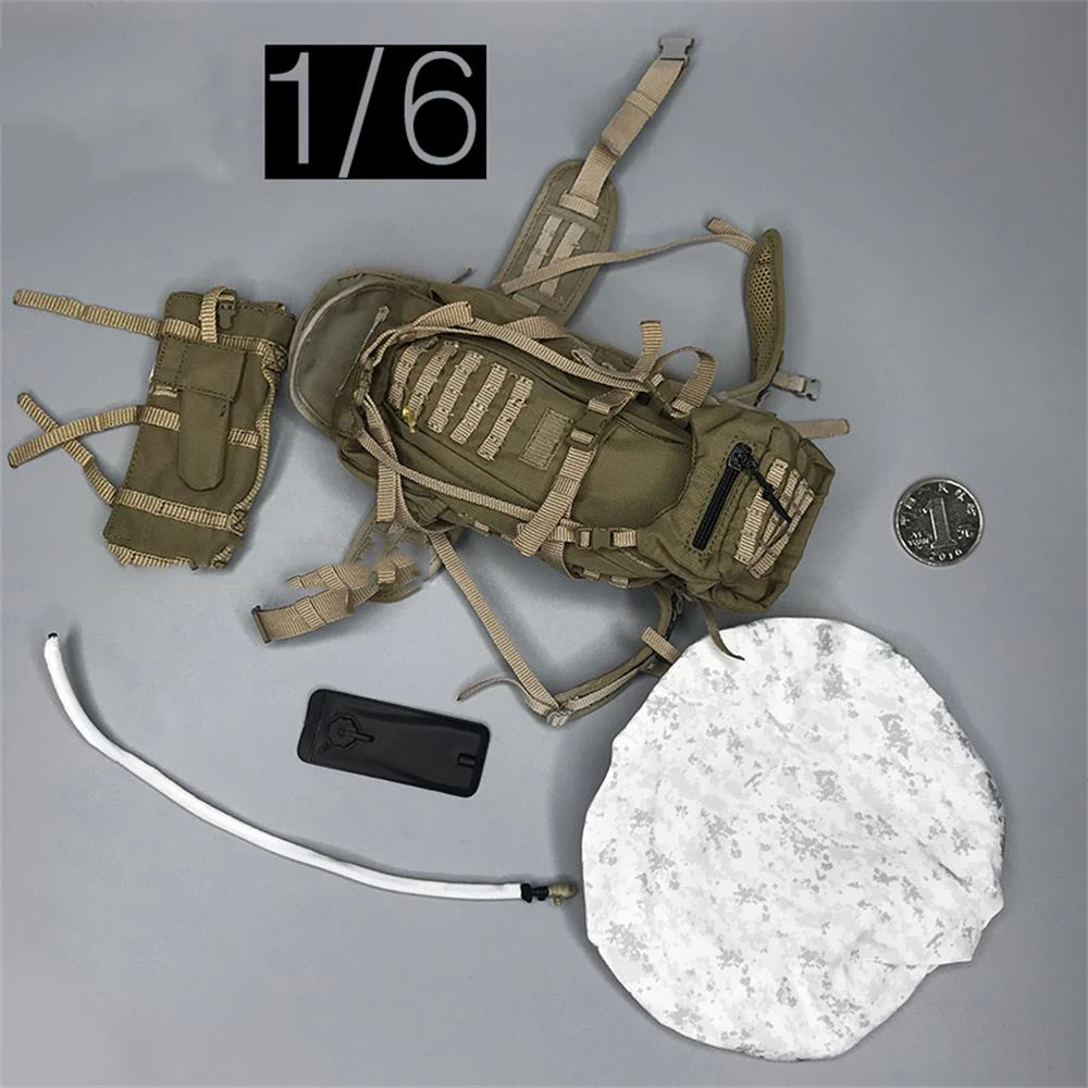 

Hot Sale SoldierStory SS109 1/6th Military Snow Seal Special Army Soldier Backpack Bags Set Model For 12inch Action Doll