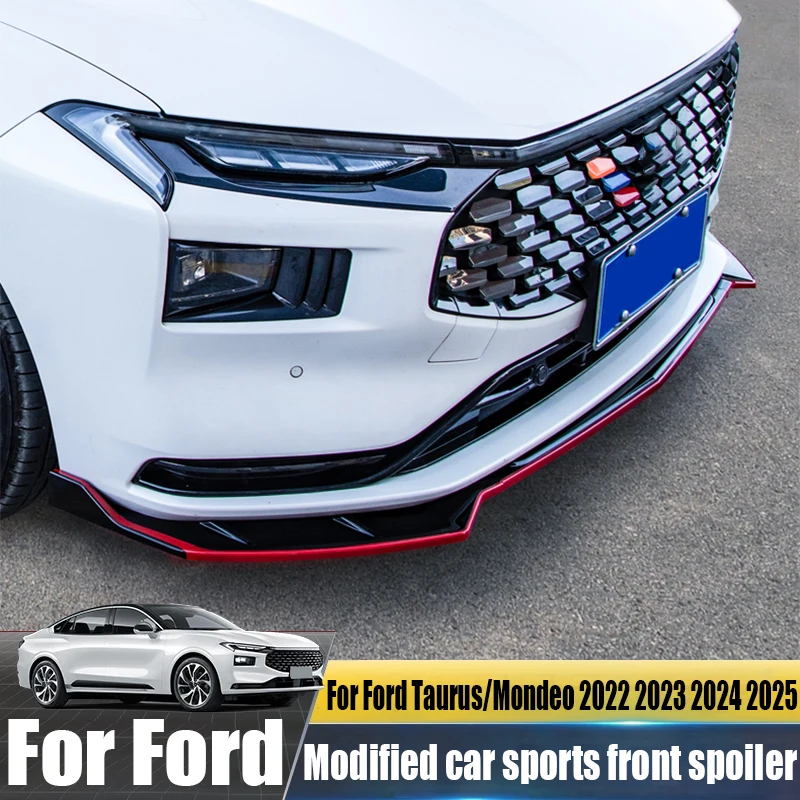 Para Ford Taurus/Mondeo ‌   2022 2023 2024 2025 Alerón Delantero Deportivo para Autos Modificados, Productos de Decoración Exterior para Autos, Resistente a Arañazos