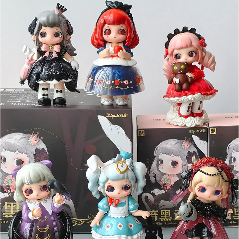 New Ziyuli The Esoteric Fable Series Blind Box Toys Confirm Style Kawaii Action Figures Model Doll Toys Ornaments Girls Gift