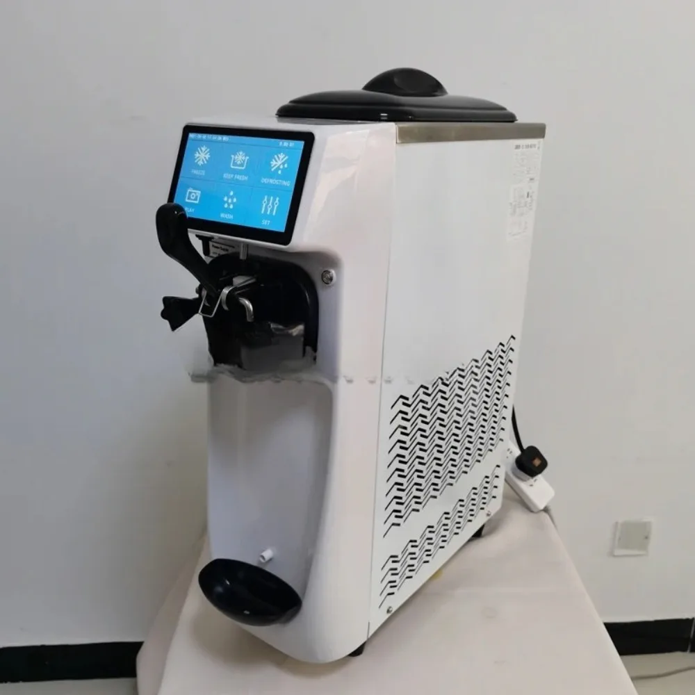 

Настольная машина для мороженого с одним вкусом, мягкая коммерческая машина для замороженного йогурта