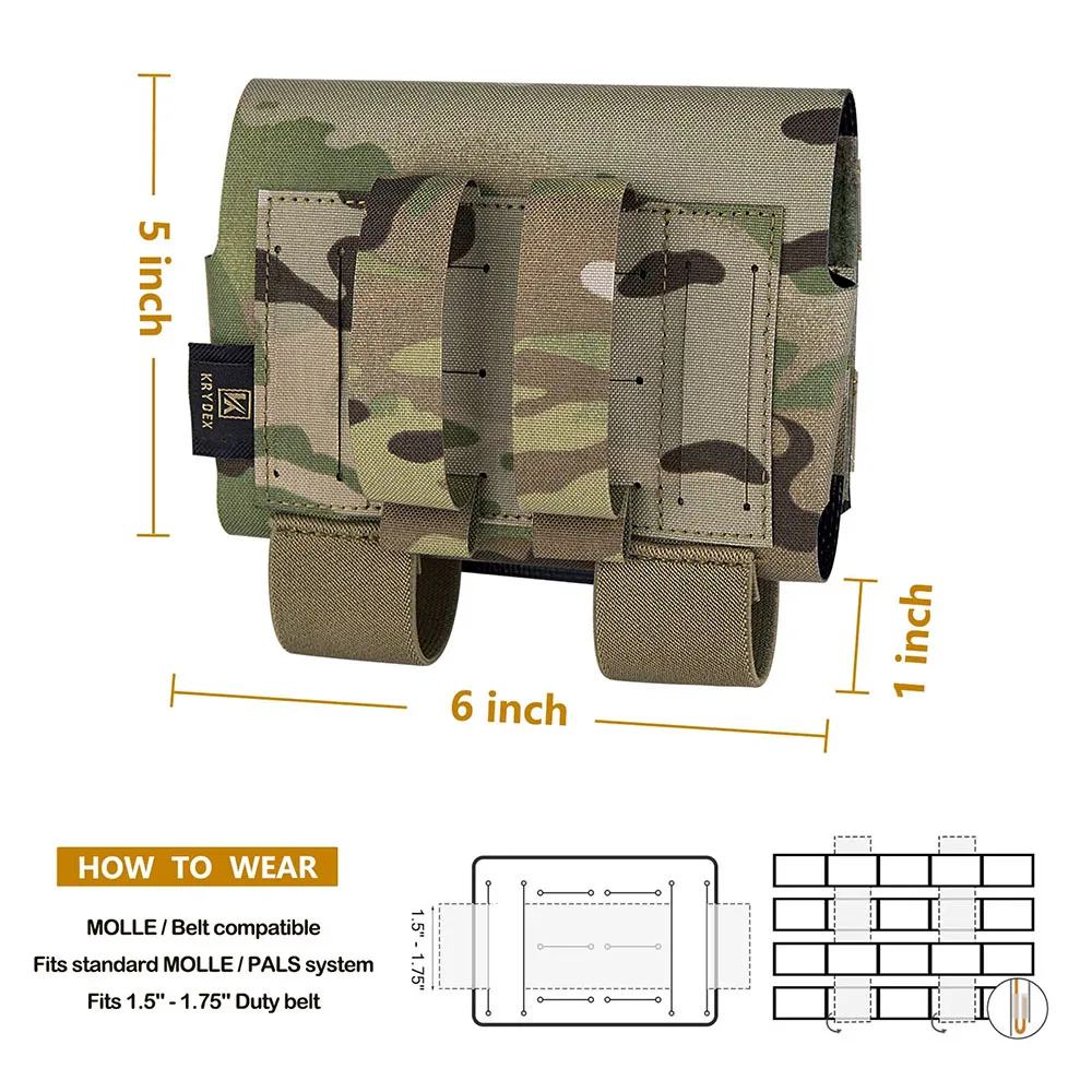 Outdoor Tactical IFAK Medical Pouch MOLLE Micro Trauma First Aid Kit Outdoor Survival Belt Medic Pouch Bag view 2