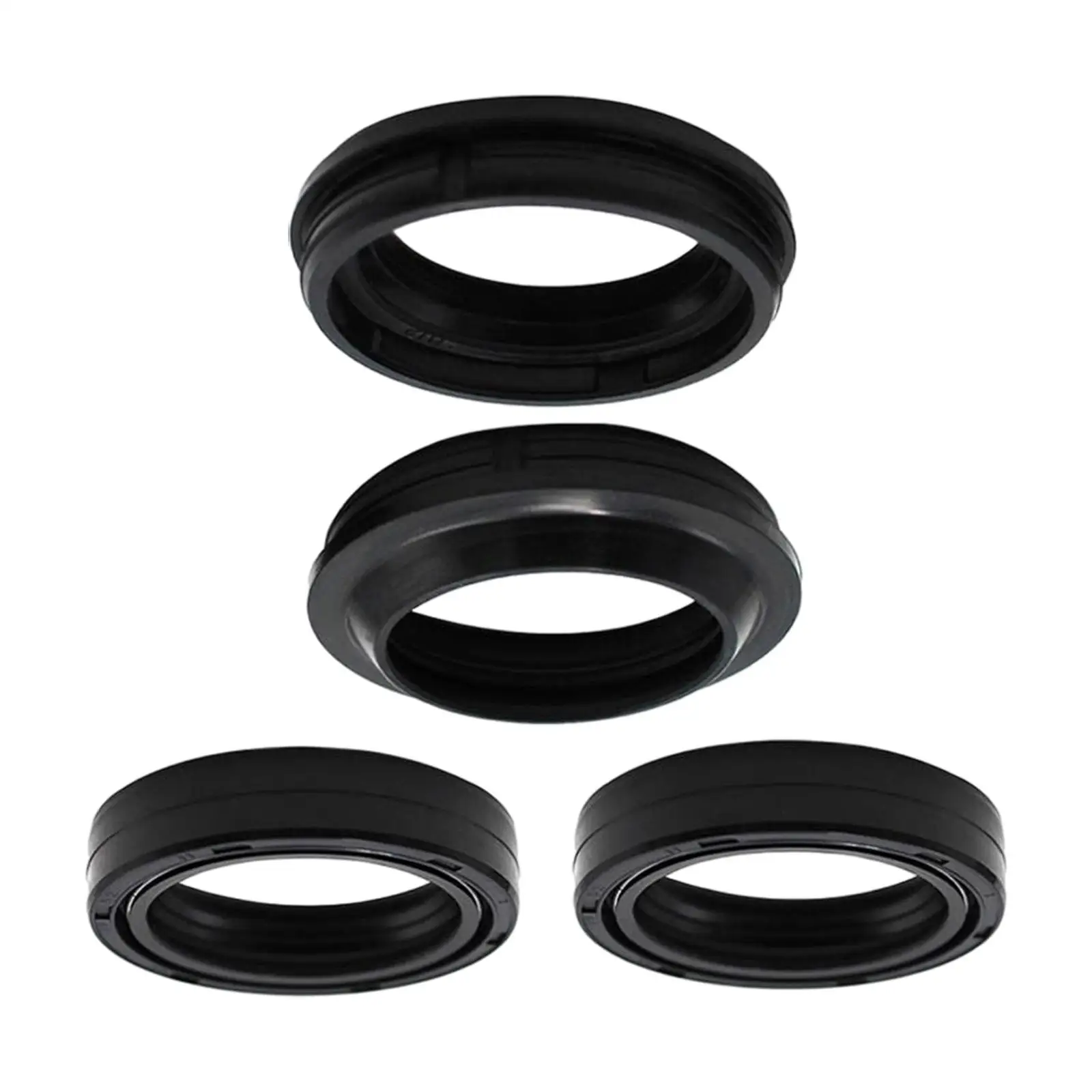 4Pcs Fork Damper Oil Seal Dust Cover for Yamaha XT 125 R Bra 2007