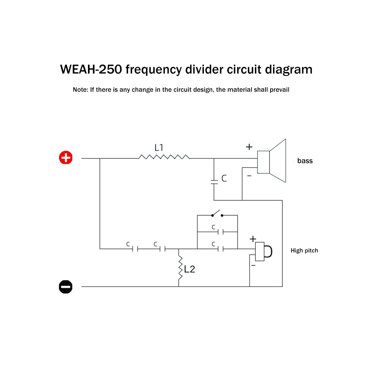 رف كتب معدل مقسم الصوت ، ثلاثة أضعاف وباس ، مكبر صوت 2 طريقة كروس ، هاي فاي عالية الدقة ، مقسم التردد ، الحمى