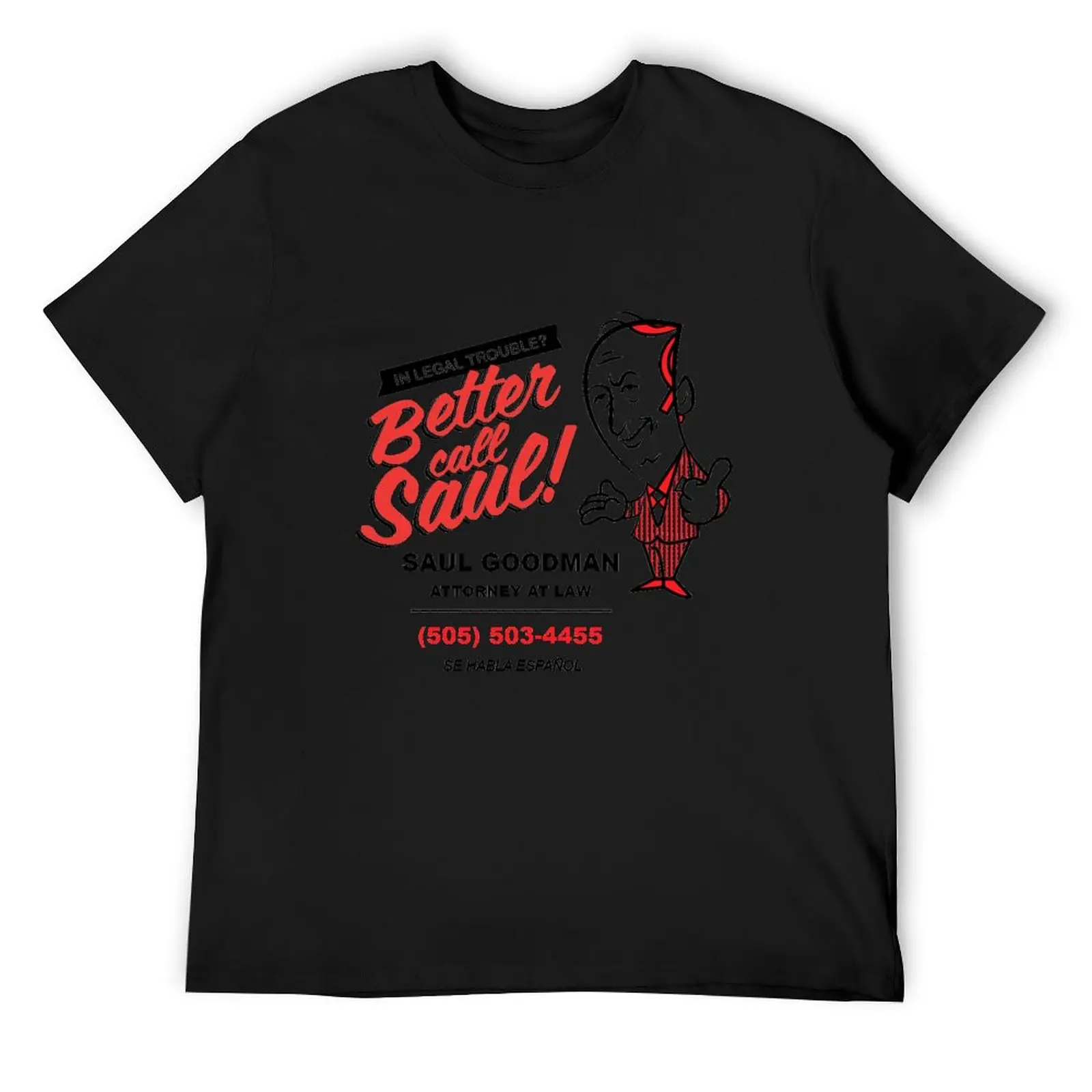 Better Call Saul Saul Goodman Breaking Bad T-Shirt heavyweights vintage clothes plain white t shirts men