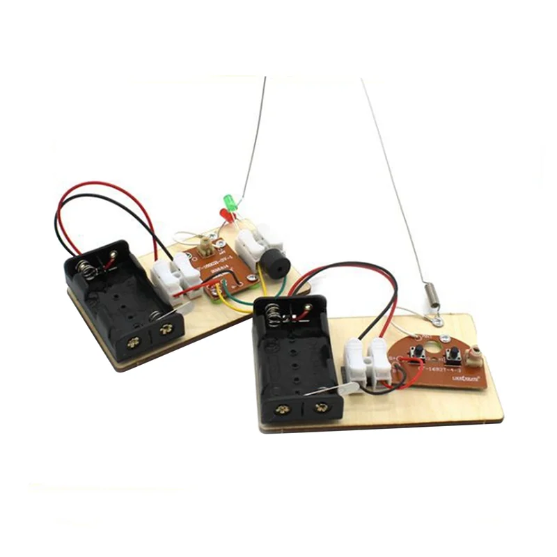 Analyste STEM pour apprendre le code morse, construire une machine télégraphique, expérience de circuit électrique, kit d'électricité (sans batterie)