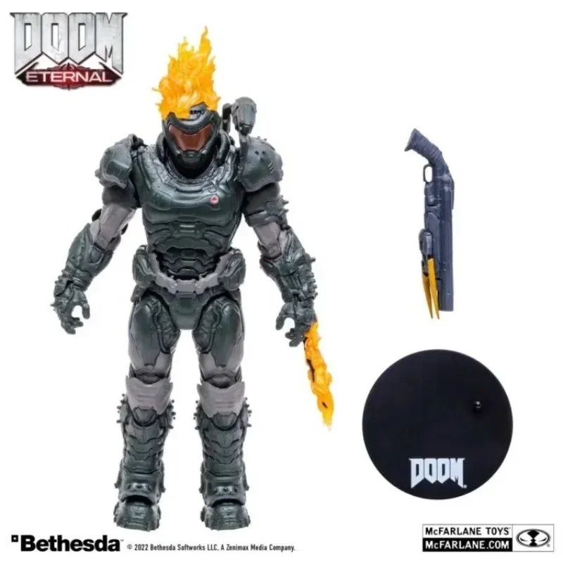 McFarlane Doom Remnants DOOM Limited Edition McFarland Mobile Handpiece Model Toy Gift Movie Anime Game Collection Multiverse